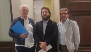 Lorenzo Volontè, Andrea Crivelli e Antonio Vilardo